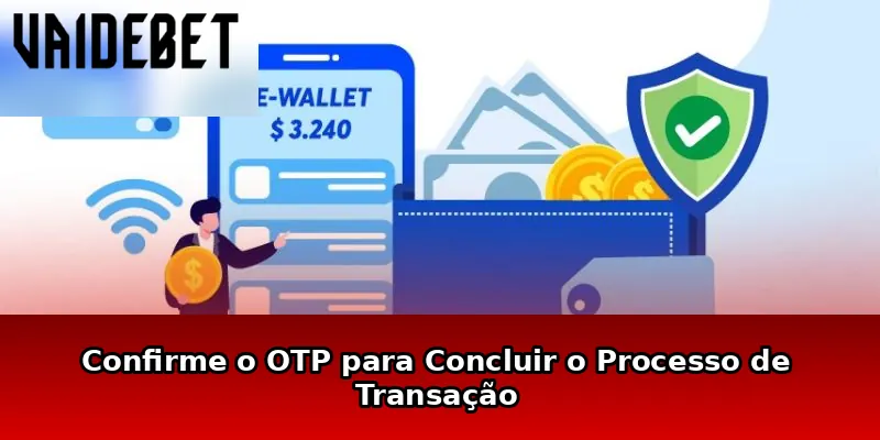 Confirme o OTP para Concluir o Processo de Transação